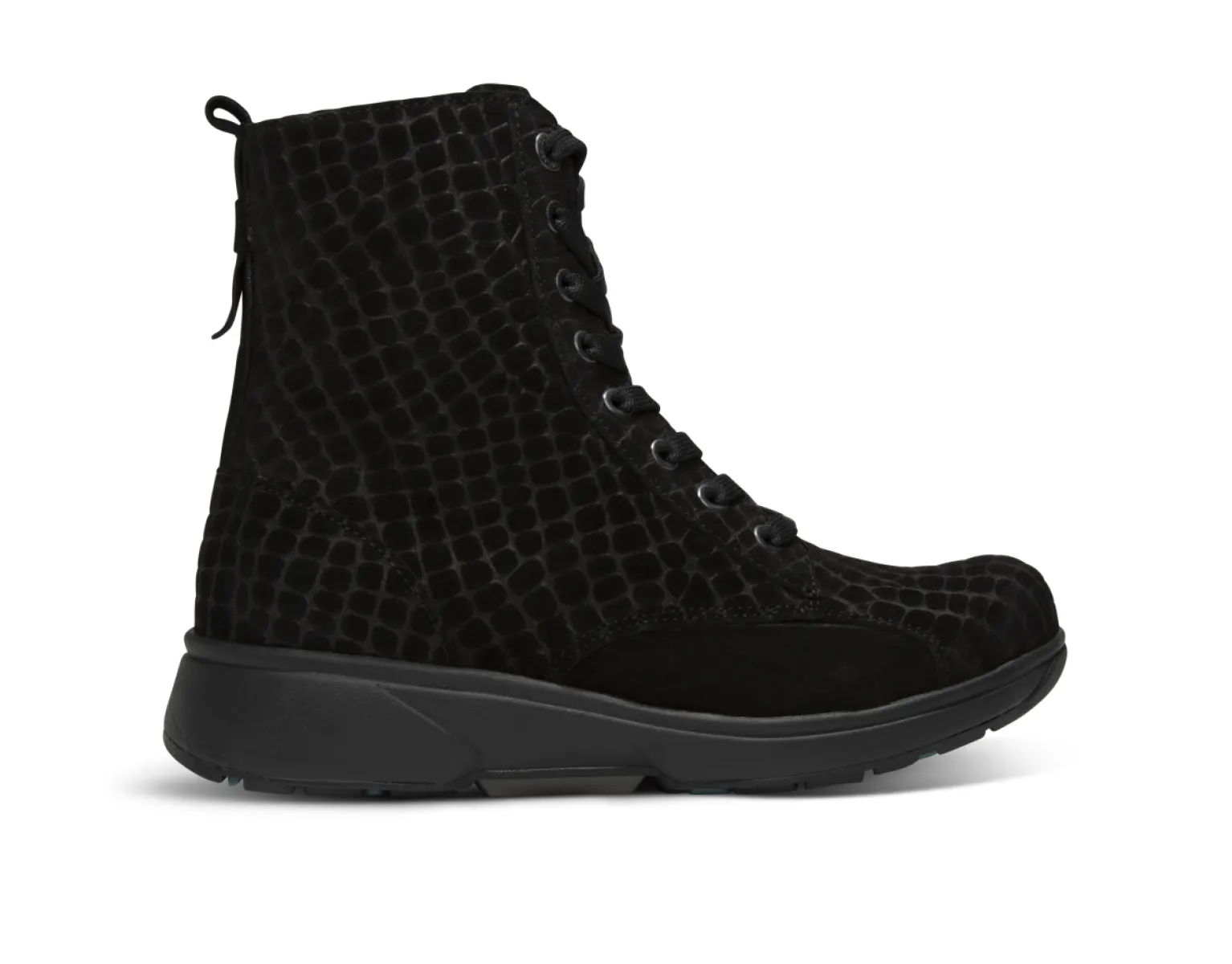 Xsensible 30224.2.006 Asti Black Fantasy Zwart Suede 1 Xsensible Xsensible 30224.2.006 Asti Black Fantasy Zwart Suede