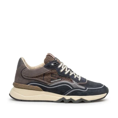 van Bommel van Bommel SFM-10198-41-01 de Zager Dark Blue Blauw Suede