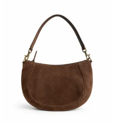 DSTRCT DSTRCT Portland Road Schoudertas 121140.20 Bruin Suede