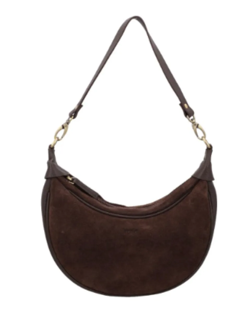 DSTRCT Portland Road Schoudertas clutch taupe 124240.25 Bruin 1 DSTRCT DSTRCT Portland Road Schoudertas clutch taupe 124240.25 Bruin
