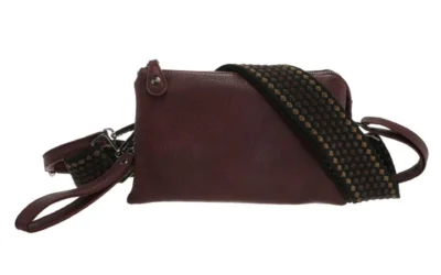 I'm Dutch I'm Dutch Burgundy New York Schoudertasje Rood/Bordeaux