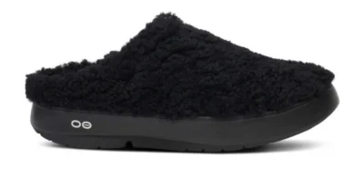 Oofos Oofos Oocoozie Sherpa Mule Black 5277-BLCK Zwart