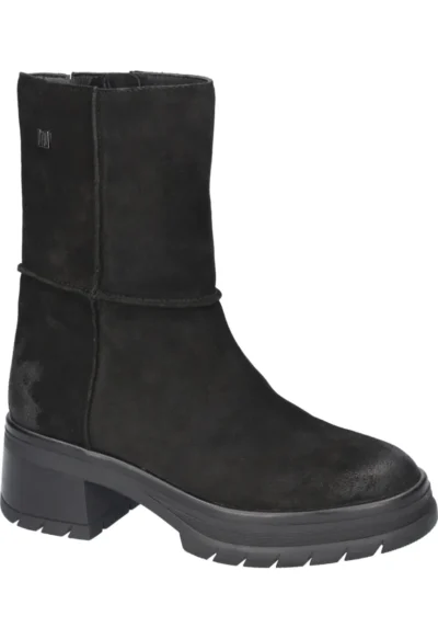 Waldlaufer Waldlaufer 585802 100 001 Paris H Zwart Suede