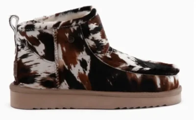 Warmbat Warmbat BRG322699-63 Barunga Cow Black Zwart Suede