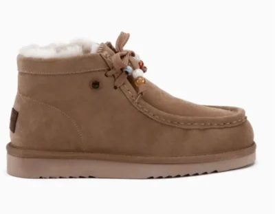Warmbat Warmbat YPN321050-63 Yeppoon Women Suede boot beads Sand Taupe